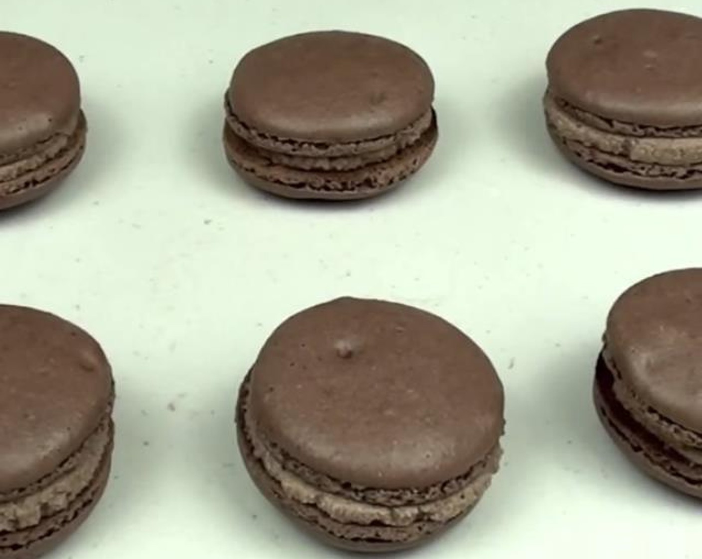 Nutella Chocolate Macarons