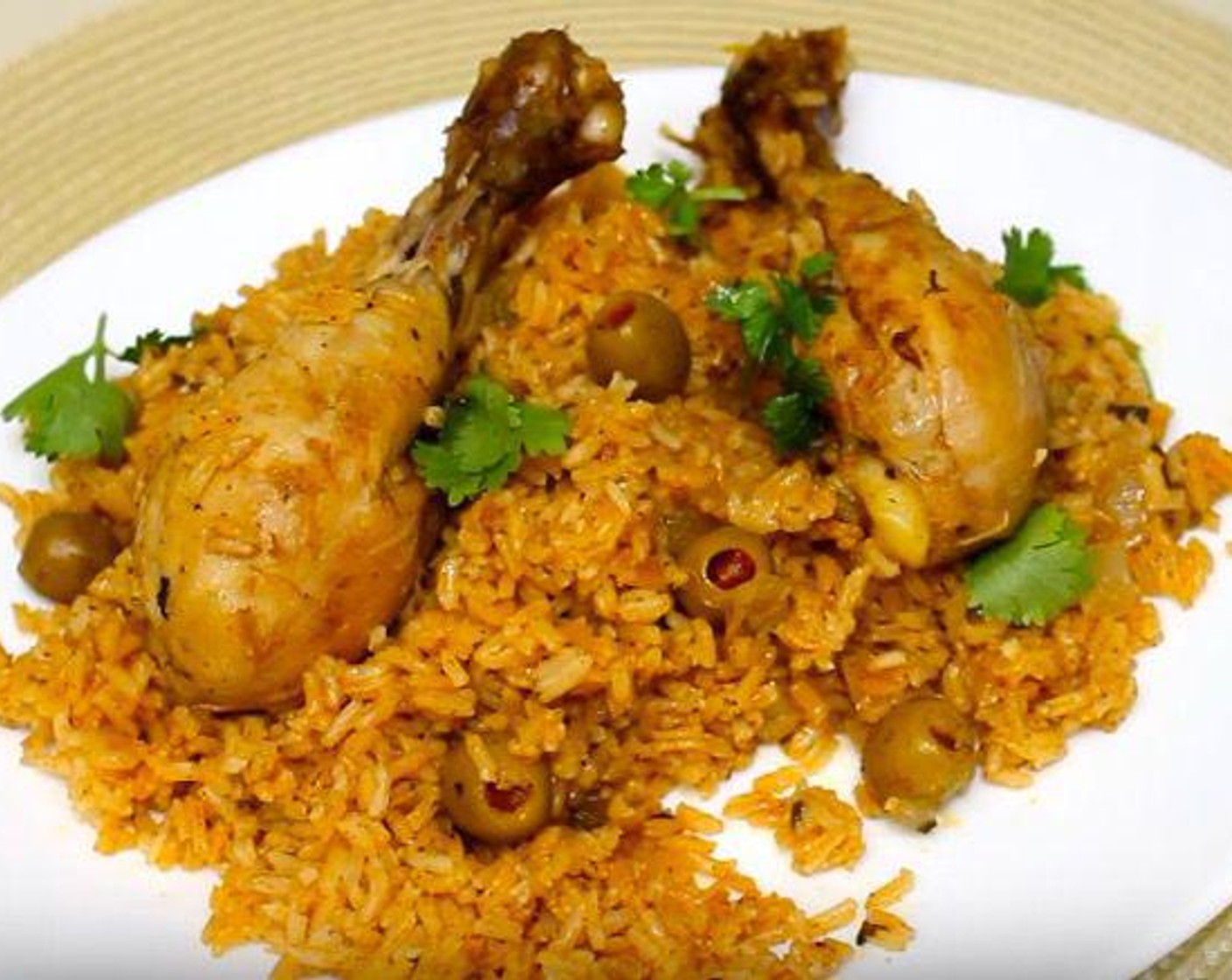 Dominican-Style Chicken and Rice