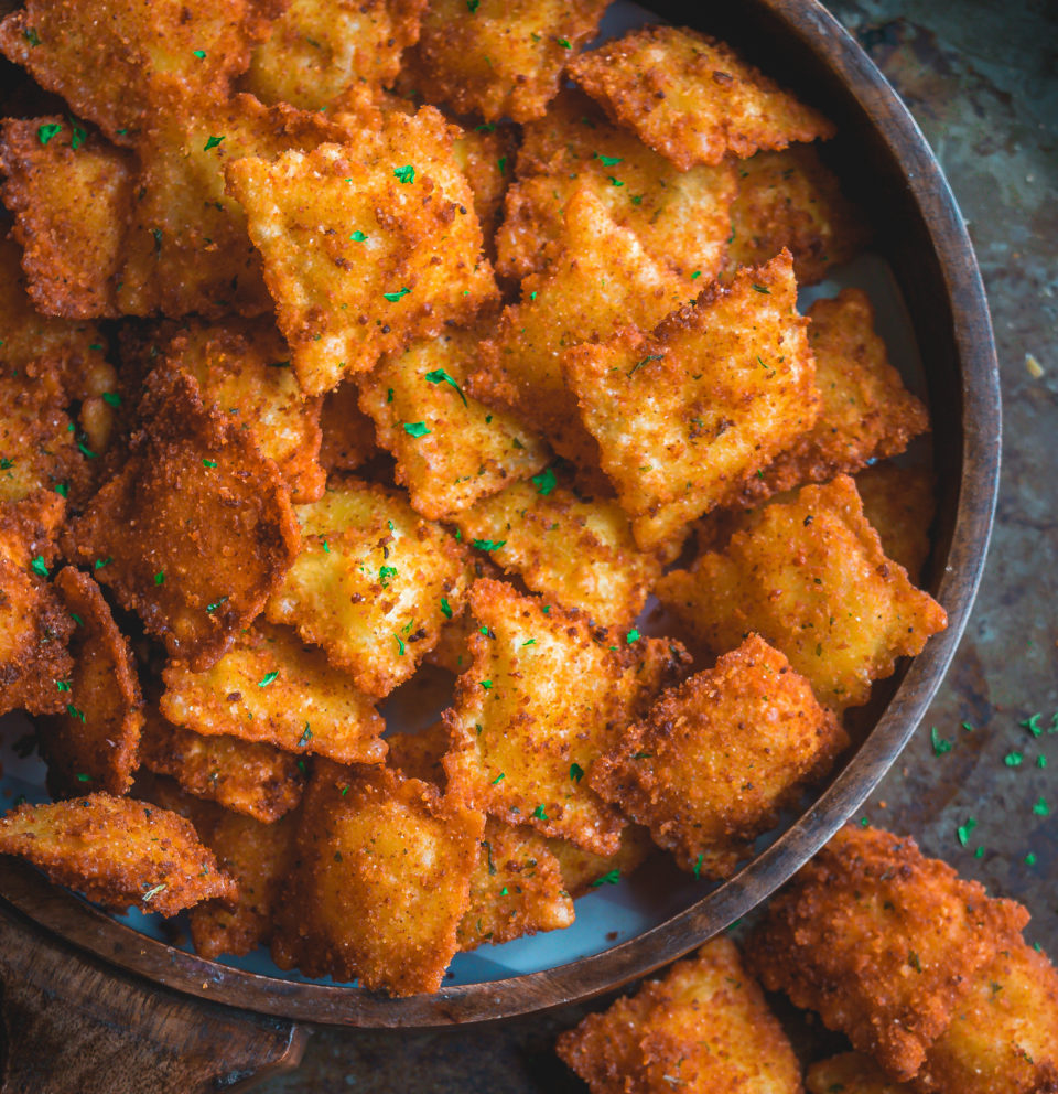 Copycat Olive Garden Vegan Fried Ravioli Recipe SideChef