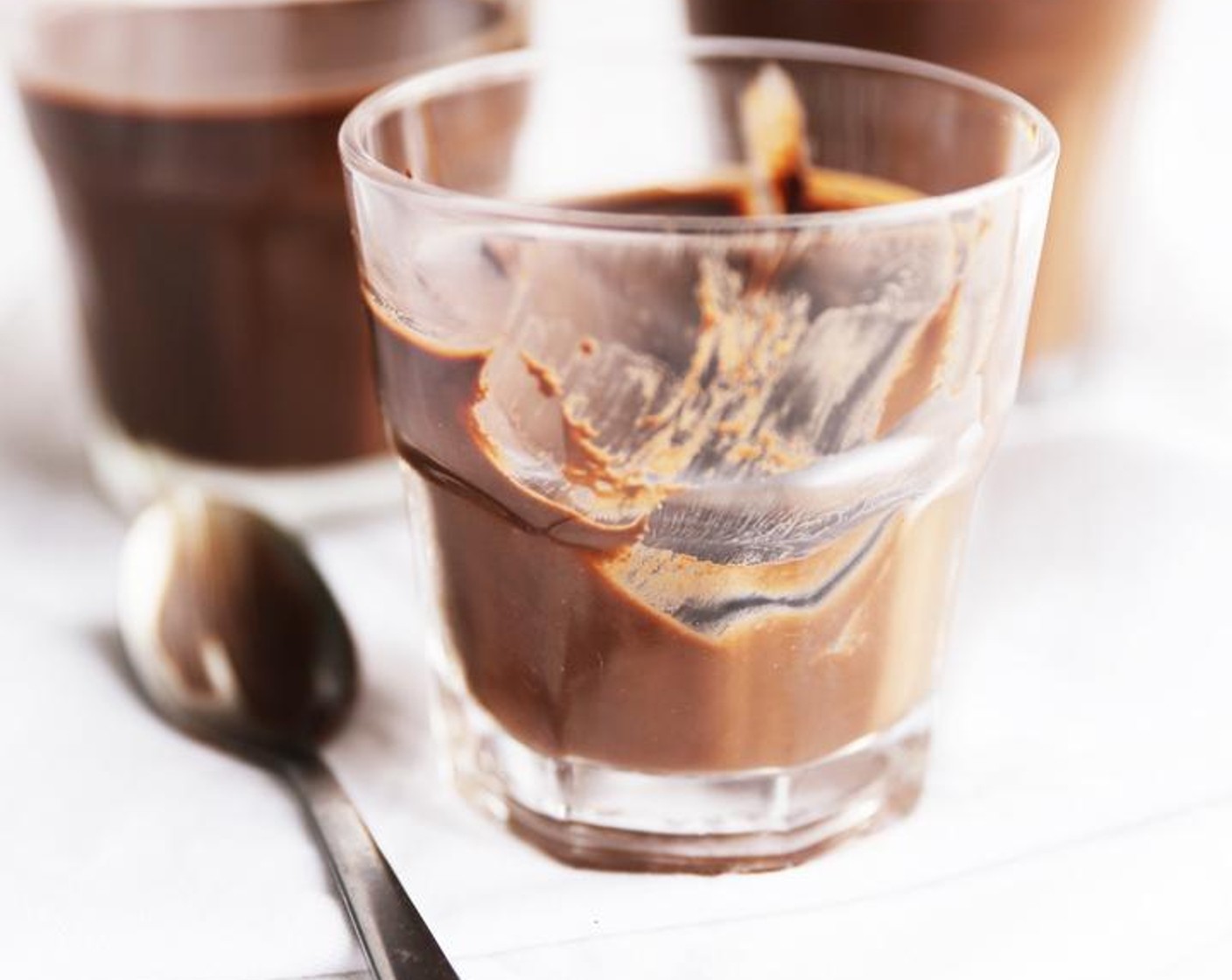 Korean Milk Chocolate Pudding