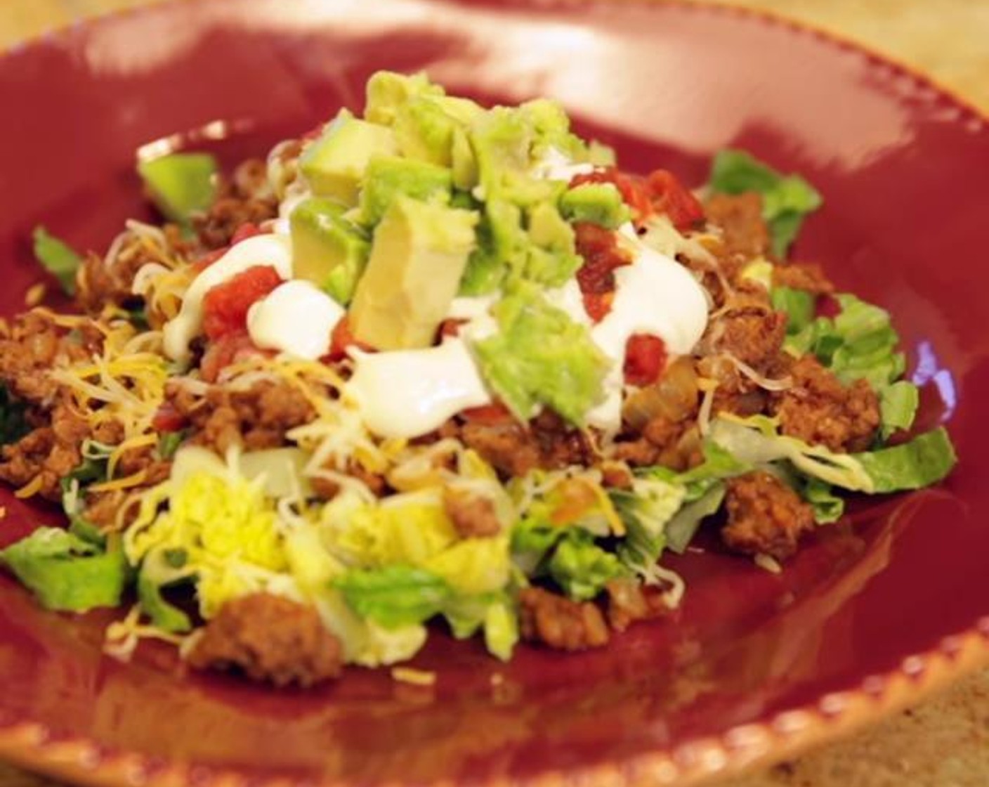 Ground Beef Taco Salad Recipe | SideChef