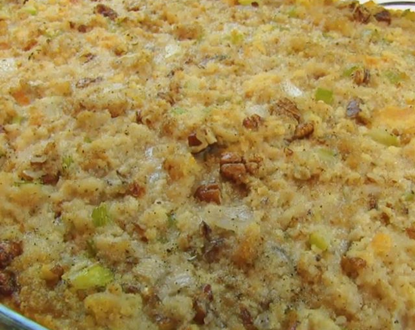 Pecan-Sage Cornbread Dressing