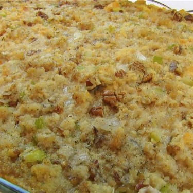 Pecan-Sage Cornbread Dressing Recipe | SideChef