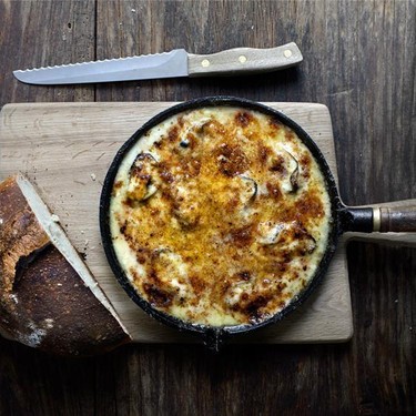 Three Cheese Oyster Gratin Recipe | SideChef