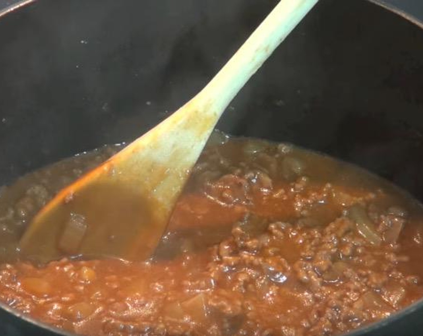 step 3 Add Corn Starch (1 Tbsp), Beef Stock (3/4 cup), Worcestershire Sauce (2 Tbsp), Ketchup (3/4 cup), Salt (to taste), and Ground Black Pepper (to taste). Stir together. Reduce the temperature and allow to simmer for 8 minutes, or until the mixture thickens. Take off heat and set aside.