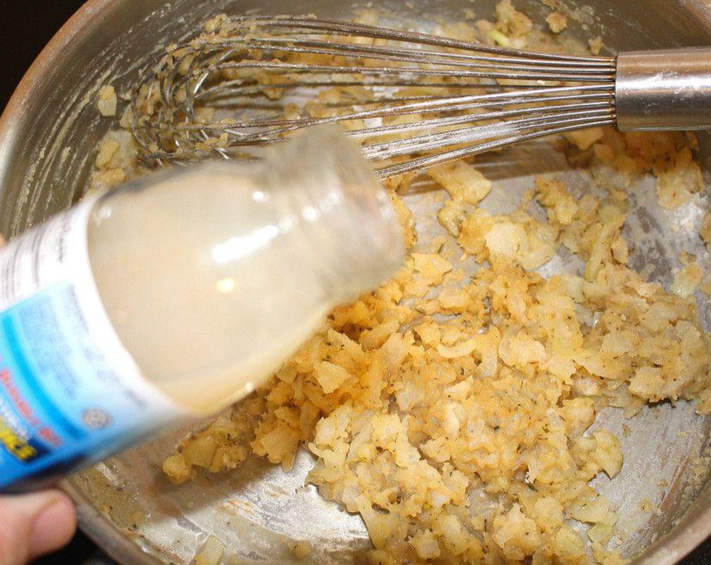 step 3 Add Clam Juice (4 cups), Kosher Salt (to taste) and Cayenne Pepper (to taste).