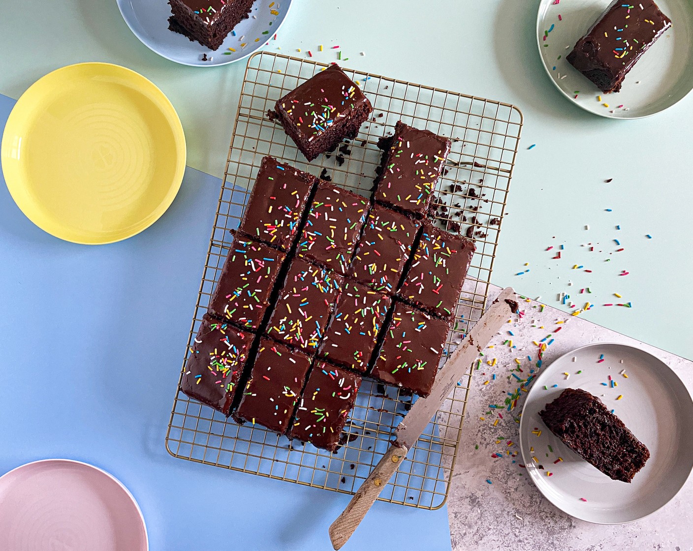 Sheet Pan Pantry Chocolate Cake