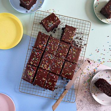 Sheet Pan Pantry Chocolate Cake Recipe | SideChef