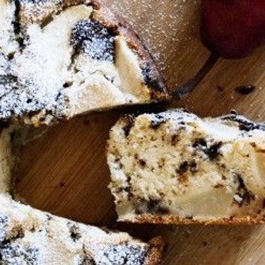 Dairy-Free Pear Chocolate Cake Recipe | SideChef