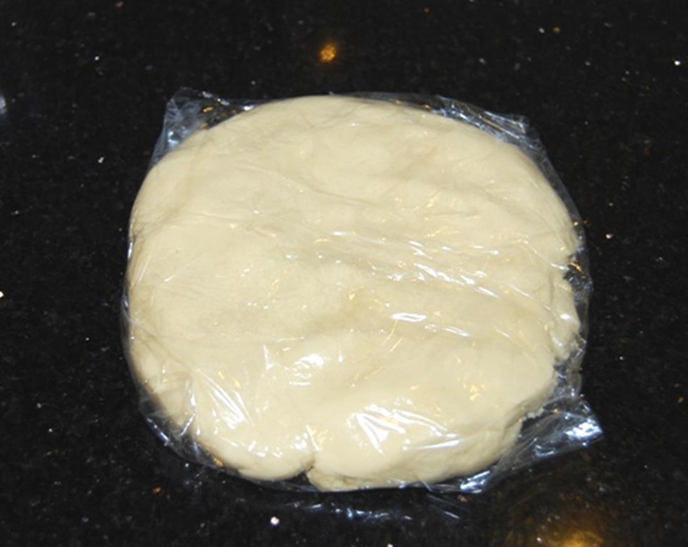 step 4 Wrap the dough in plastic wrap and refrigerate for at least 1 hour or more if needed.