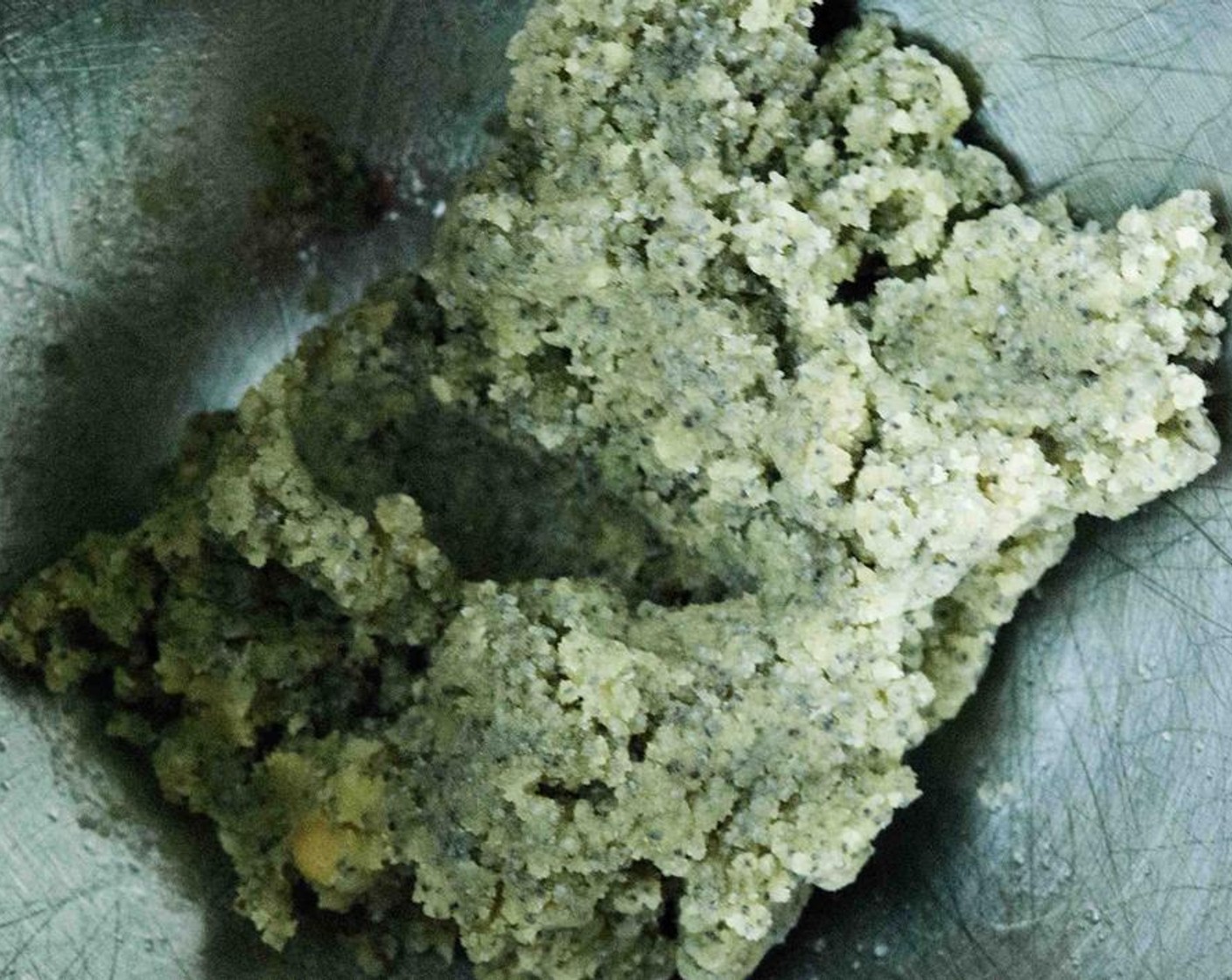 step 3 Mix until all ingredients are combined. The more you will mix the more oil will be released by the almond flour.