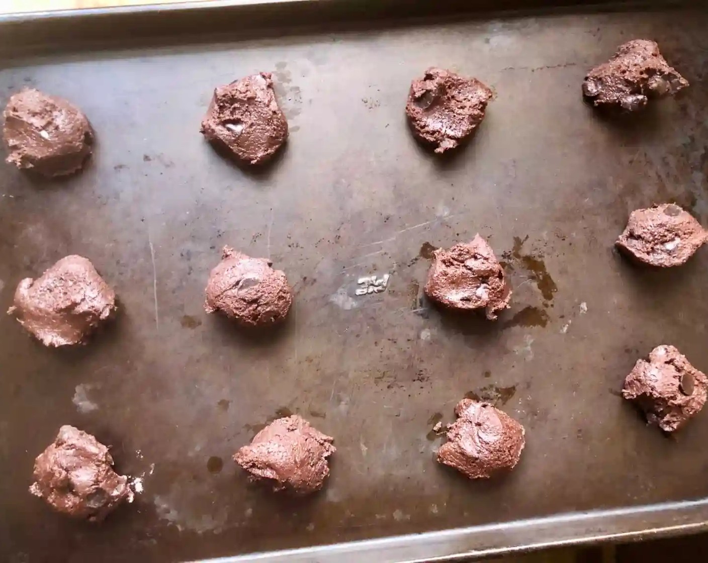 step 8 Drop onto an ungreased baking sheet by rounded tablespoons