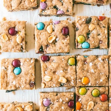 Monster Cookie Blondies Recipe | SideChef