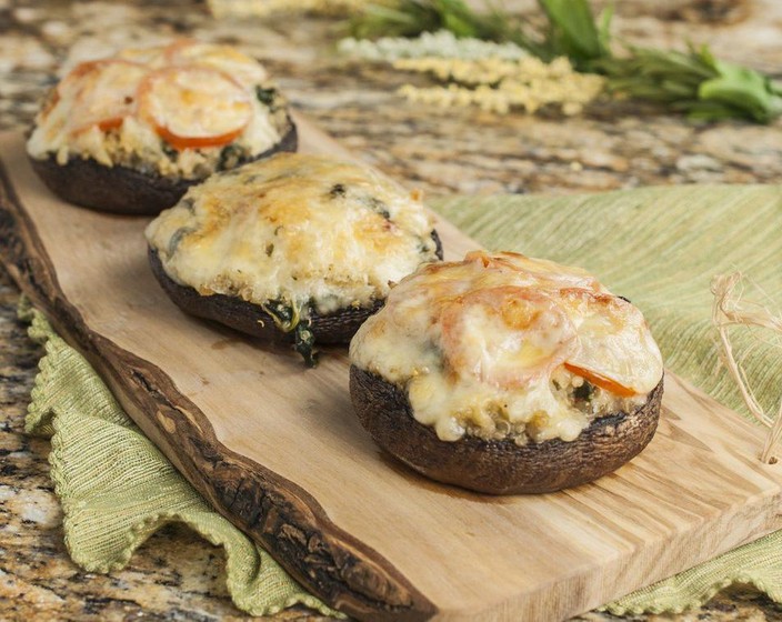 Spinach and Quinoa Portabella Mushrooms  Recipe | SideChef