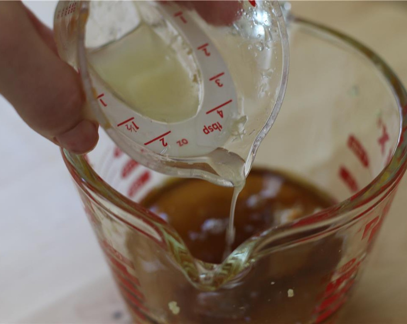 step 5 Add in Lime (1) and Soy Sauce (2 Tbsp).