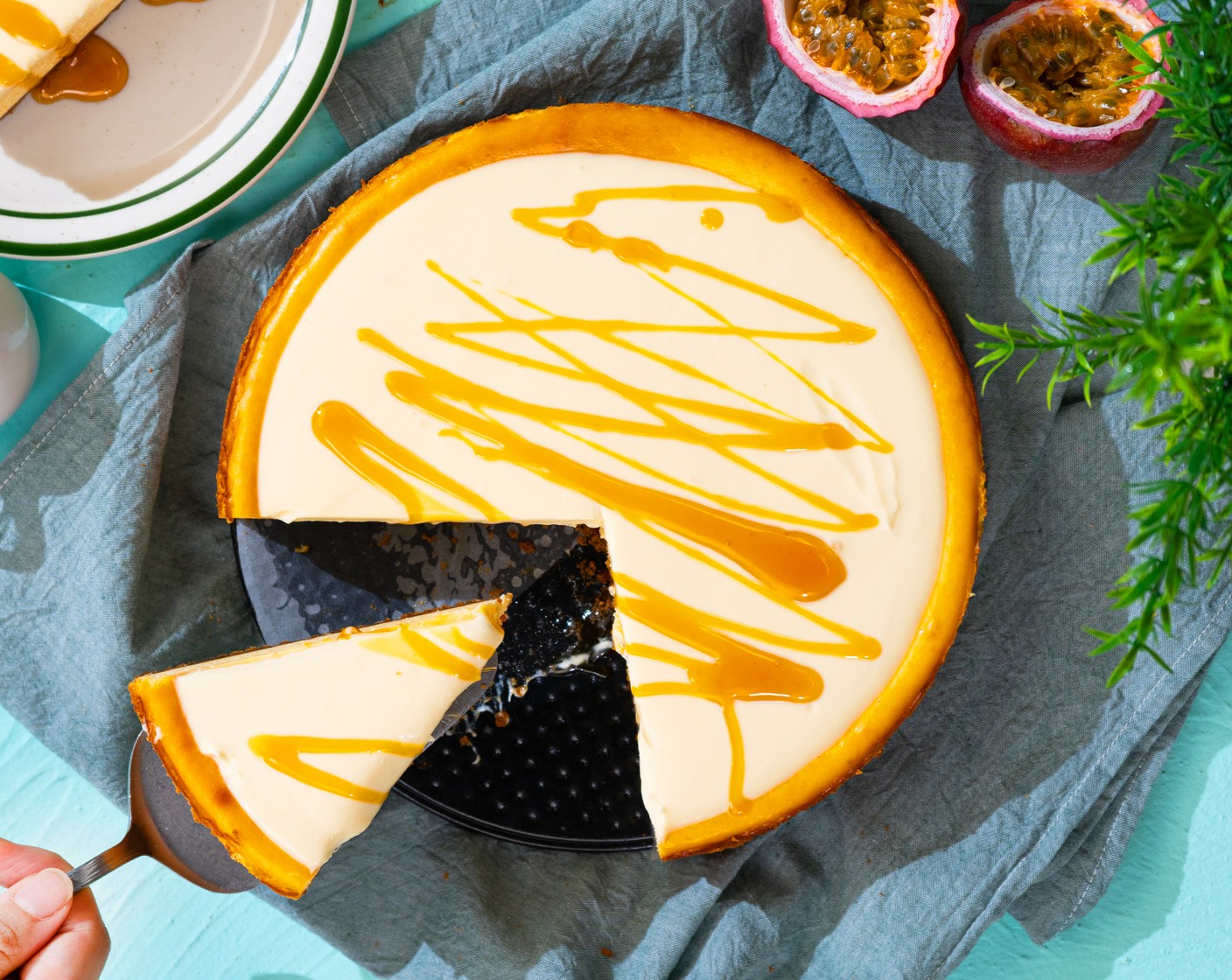 Passion Fruit Cheesecake