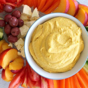 5 Minute Spicy Paprika Tahini Hummus Recipe | SideChef
