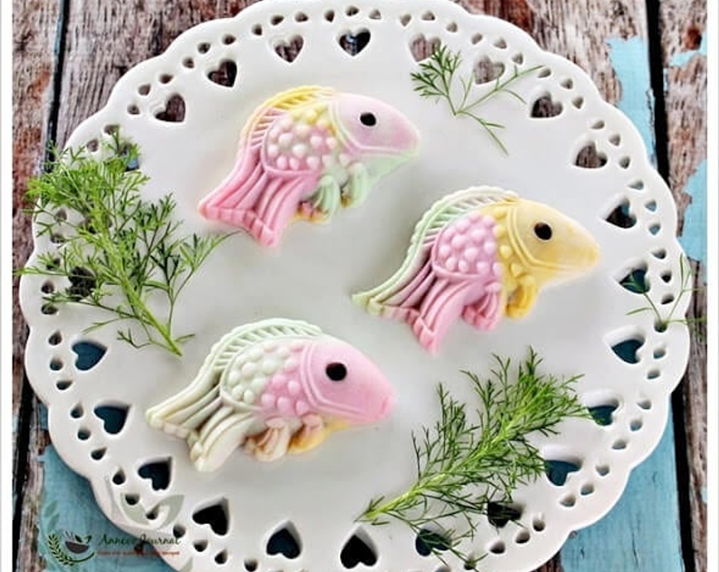 Koi Fish Snowskin Mooncake