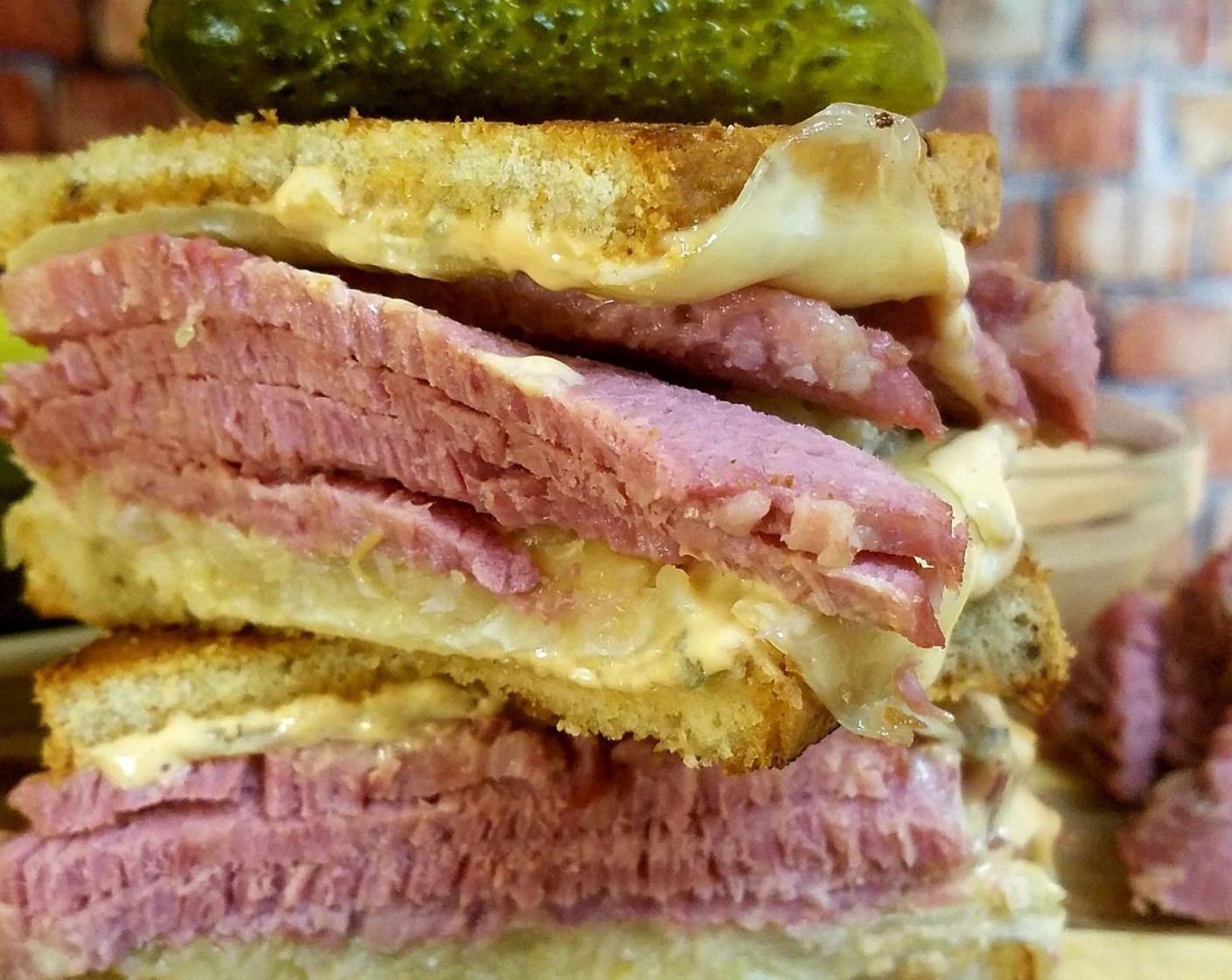 Lombard Street Grilled Reuben Sandwich