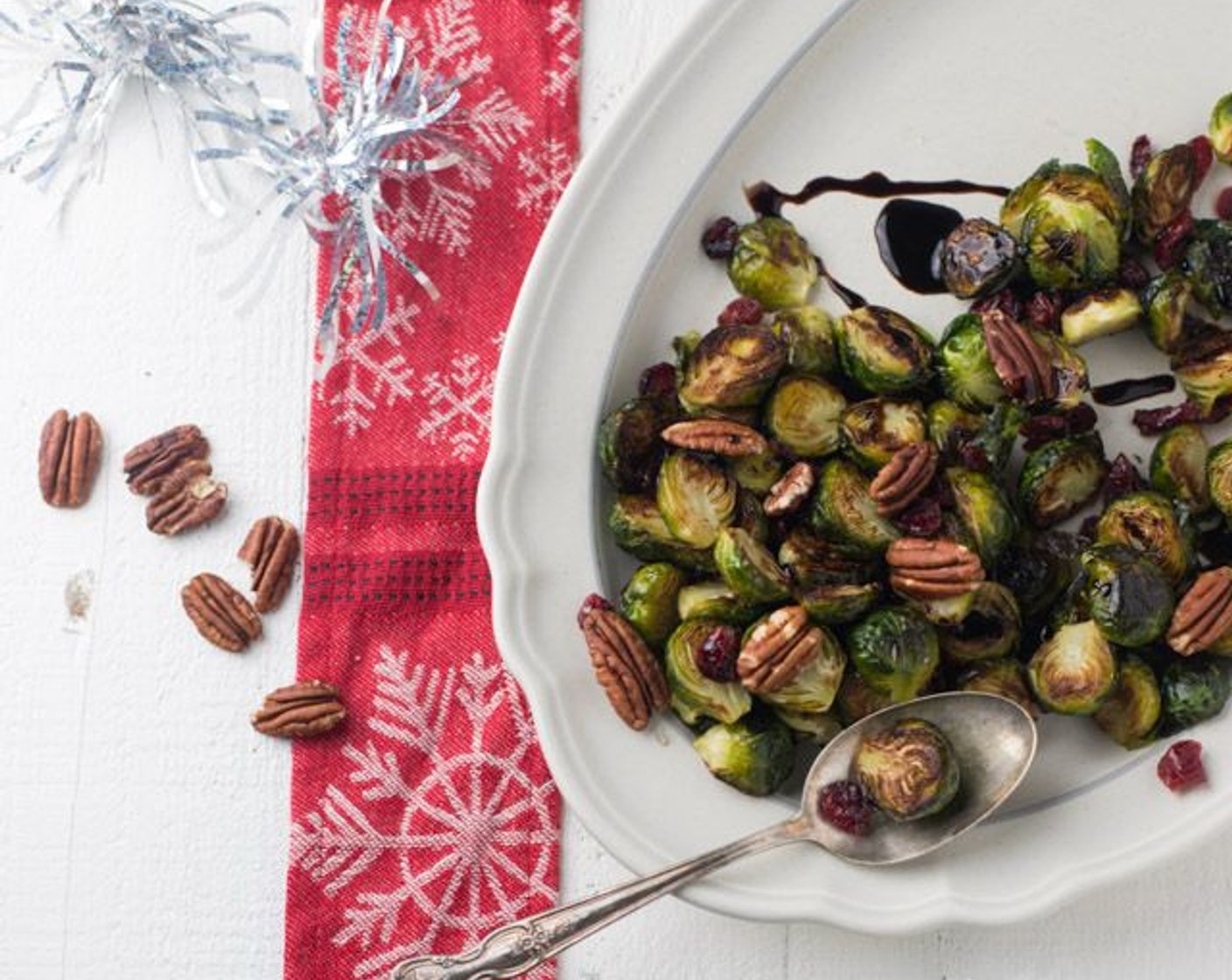 Candied Balsamic Glazed Brussels Sprouts