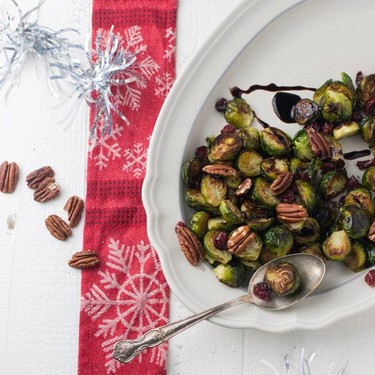Candied Balsamic Glazed Brussels Sprouts Recipe | SideChef