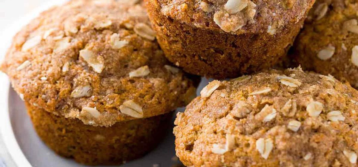 Healthy Banana Muffins with Oats Recipe | SideChef