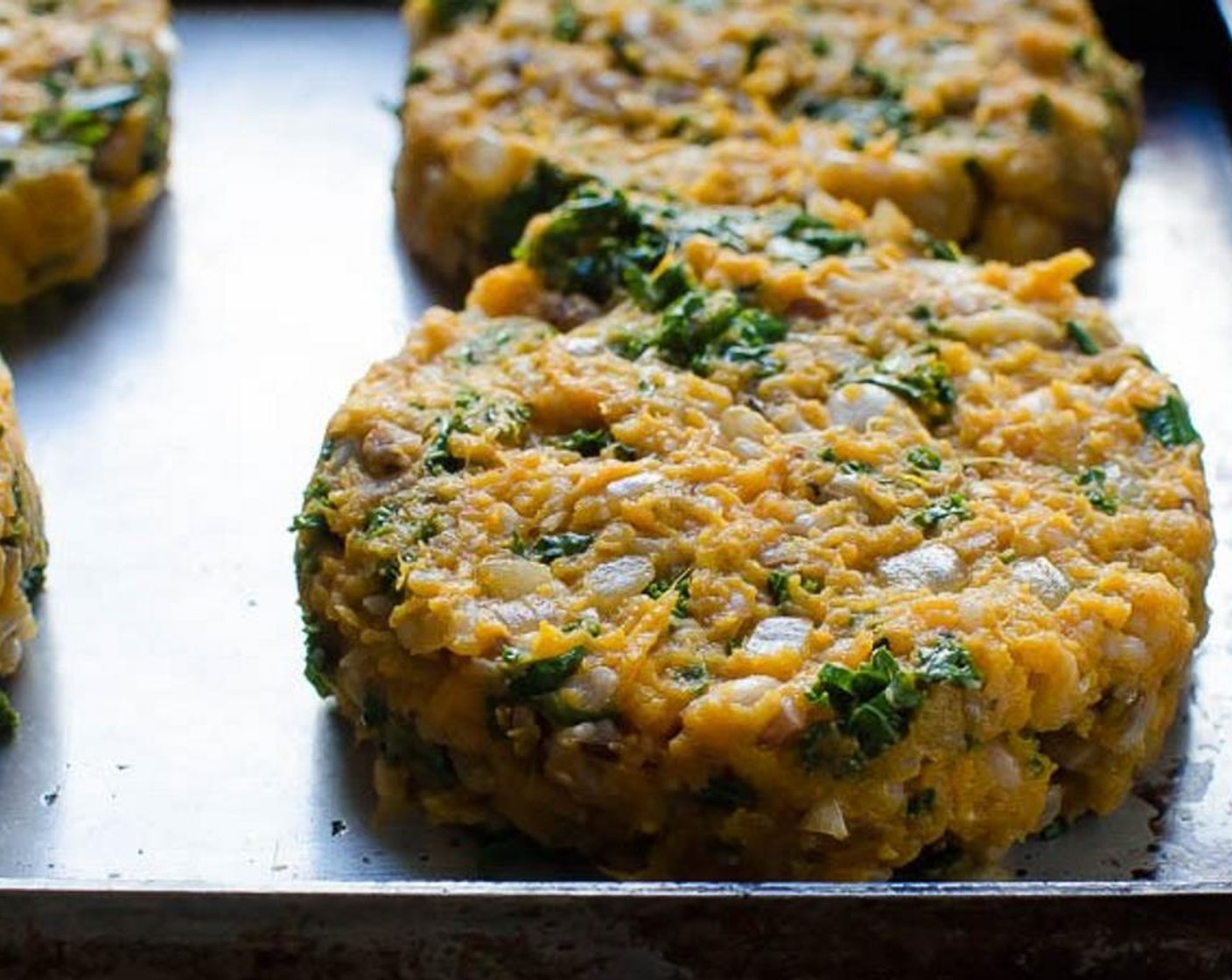 step 6 With your hands or a burger press, form the potato mix into patties. Refrigerate for half an hour to help firm them up a little.