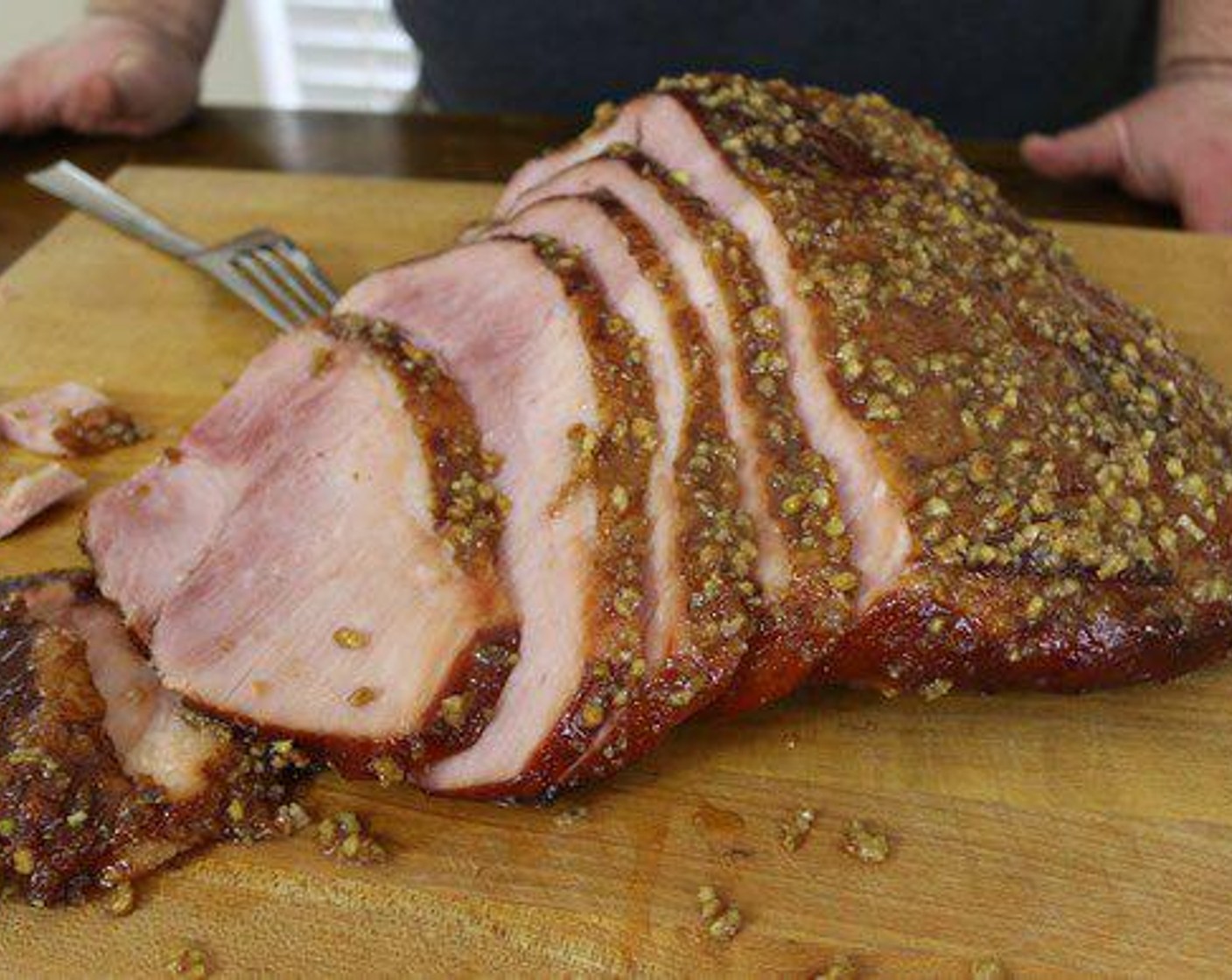 Bourbon Praline Smoked Ham