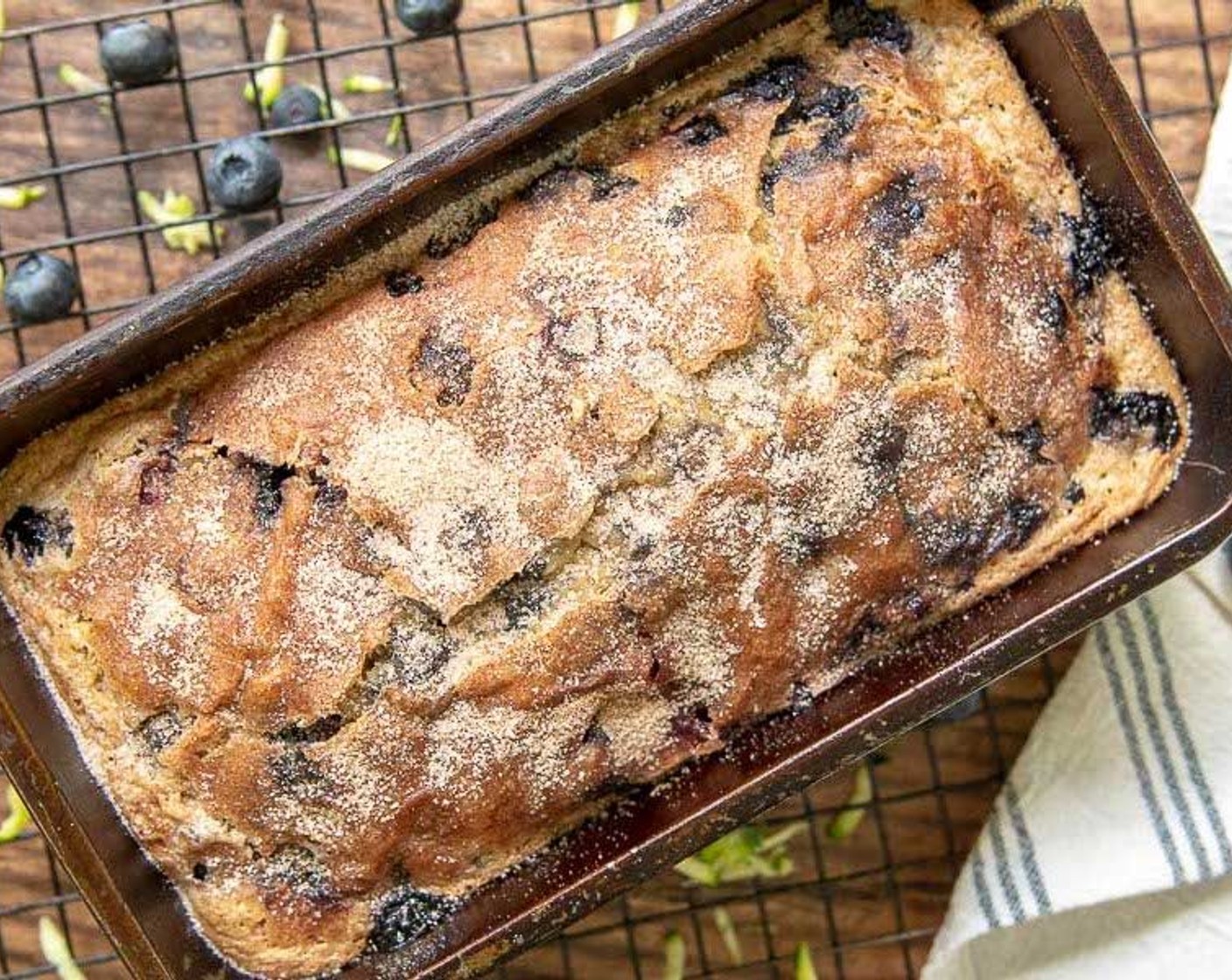 Blueberry Zucchini Loaf