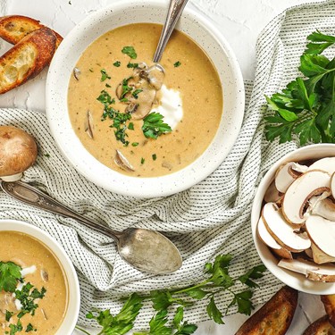 Vegan Hungarian Mushroom Soup Recipe | SideChef