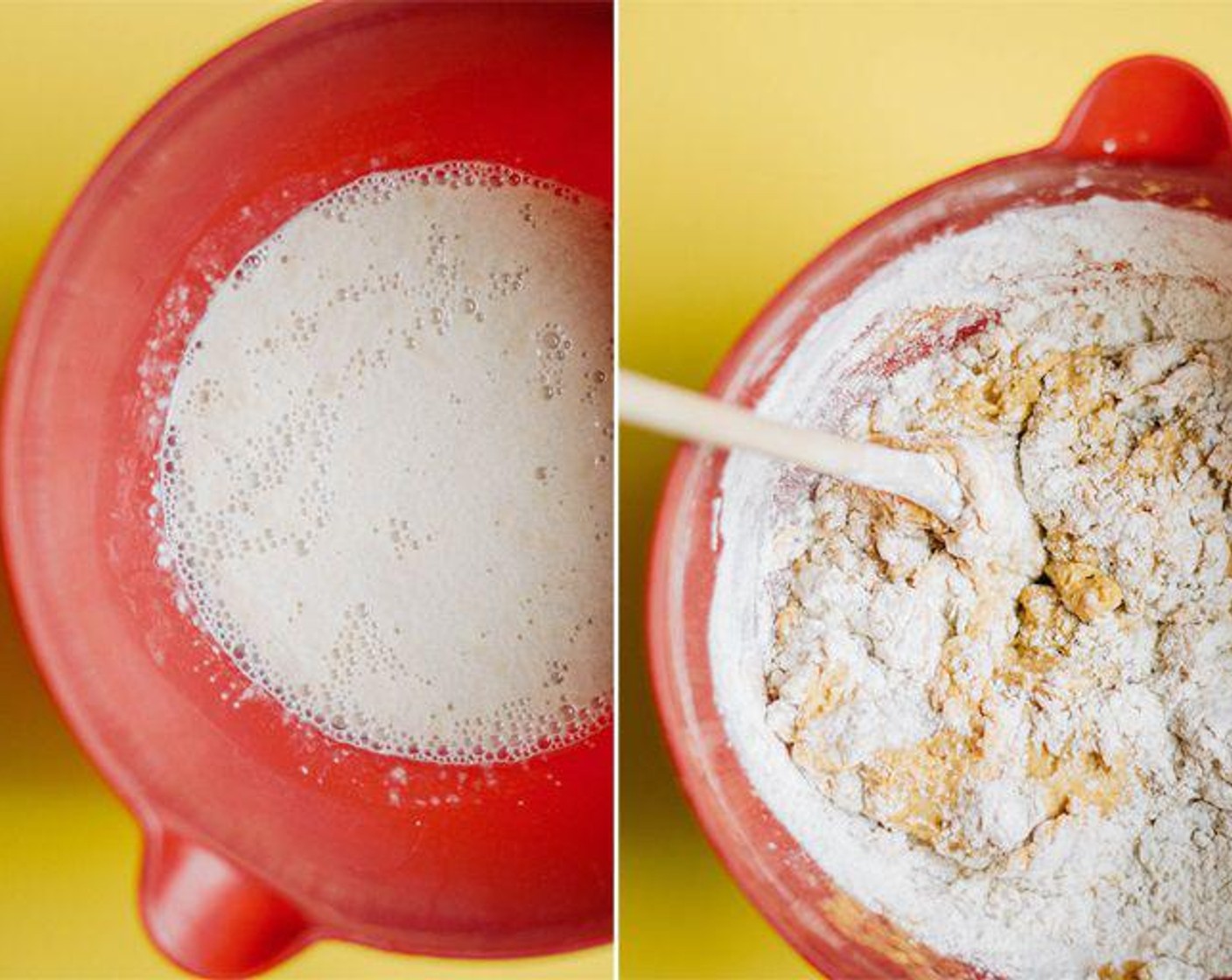 step 1 On the stove or in microwave, heat Milk (3/4 cup) so that it is warm (about 100 degrees F/37 degrees C), but not hot. In a large bowl, mix in Instant Dry Yeast (2 tsp) and set aside ten minutes, until mixture is frothy. Mix in Caster Sugar (1 Tbsp), Salt (1/4 tsp), Simply Organic Cinnamon, Ground (1 tsp), Unsalted Butter (2 Tbsp), Sweet Potato (1/2 cup), and Eggland's Best Classic Eggs (2).