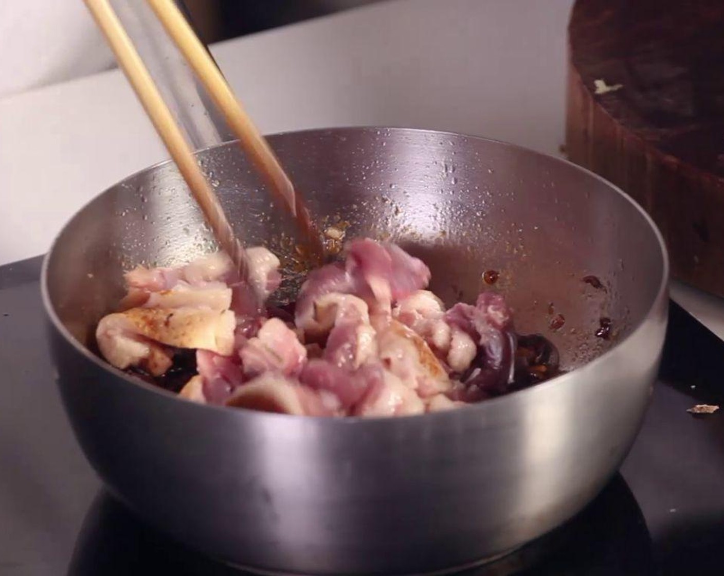 step 3 Add duck, Fish Sauce (1 Tbsp), Vietnamese Spice Blend (1 tsp), Salt (1/2 tsp), and Granulated Sugar (1 tsp). Mix well. Simmer for 5 minutes.