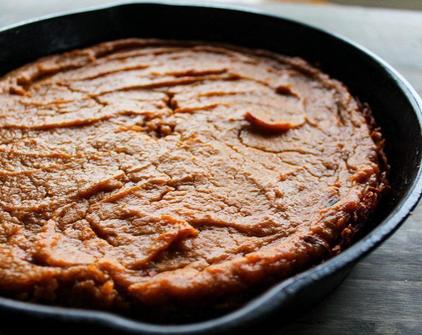 step 8 Pour evenly into the pie crust. Bake for 1 hour and 15 minutes. Allow to cool for 2 to 4 hours.