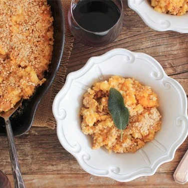 Butternut Squash Brown Rice Bake Recipe | SideChef