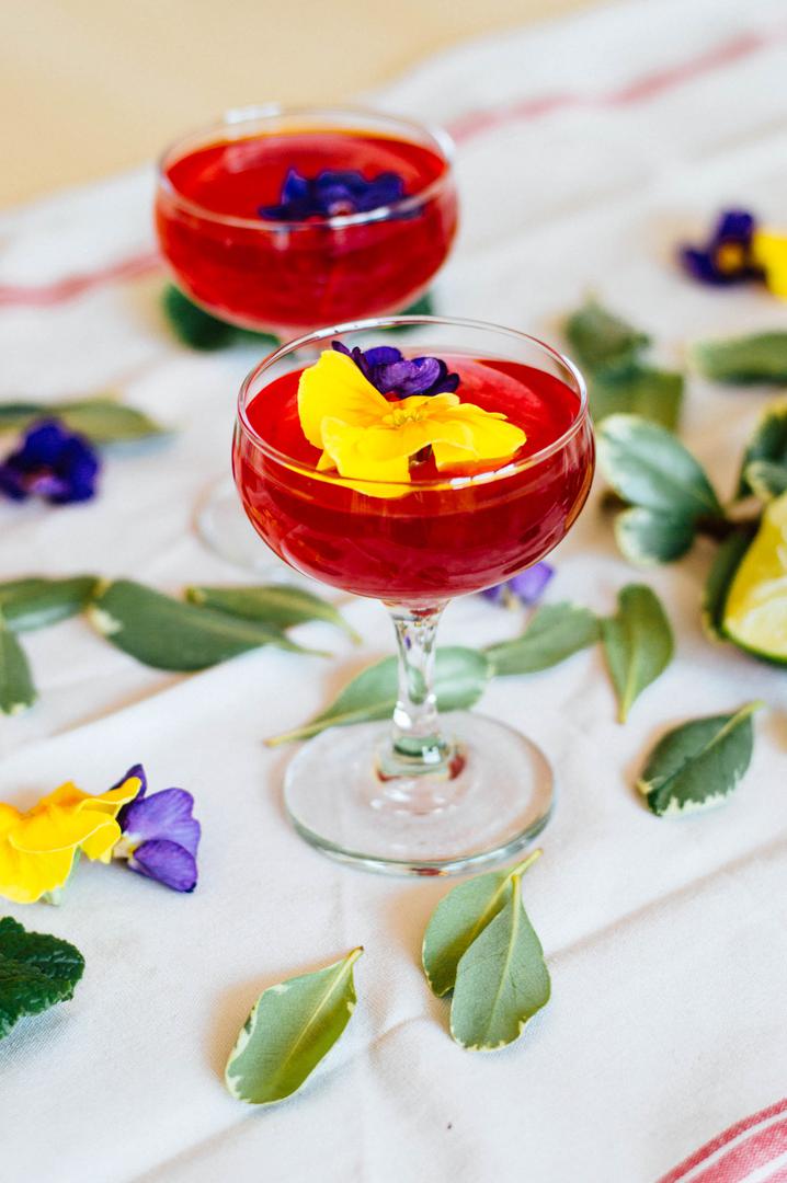 Hibiscus Gin Gimlet Recipe SideChef
