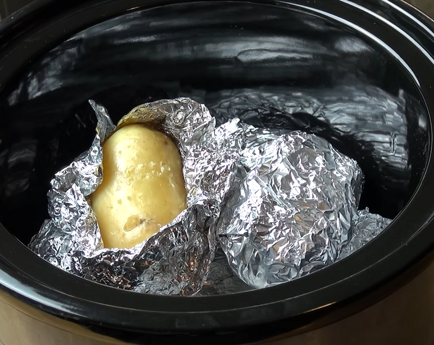 Slow Cooker Baked Potatoes