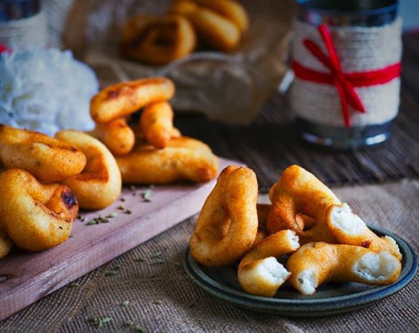 Venezuelan Party Fritters with Polenta and Fennel Seeds