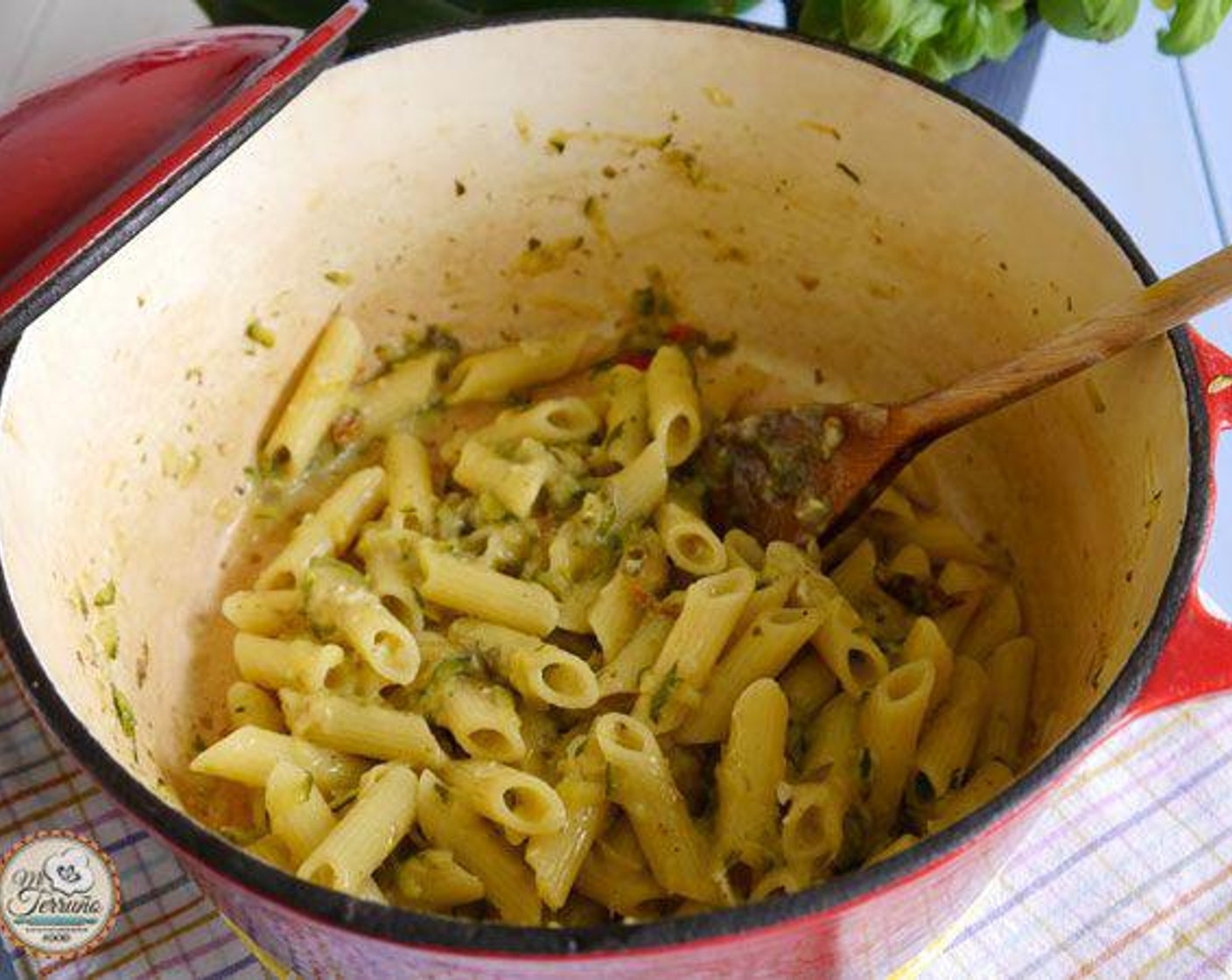 Easy One Pot Pasta Courgette