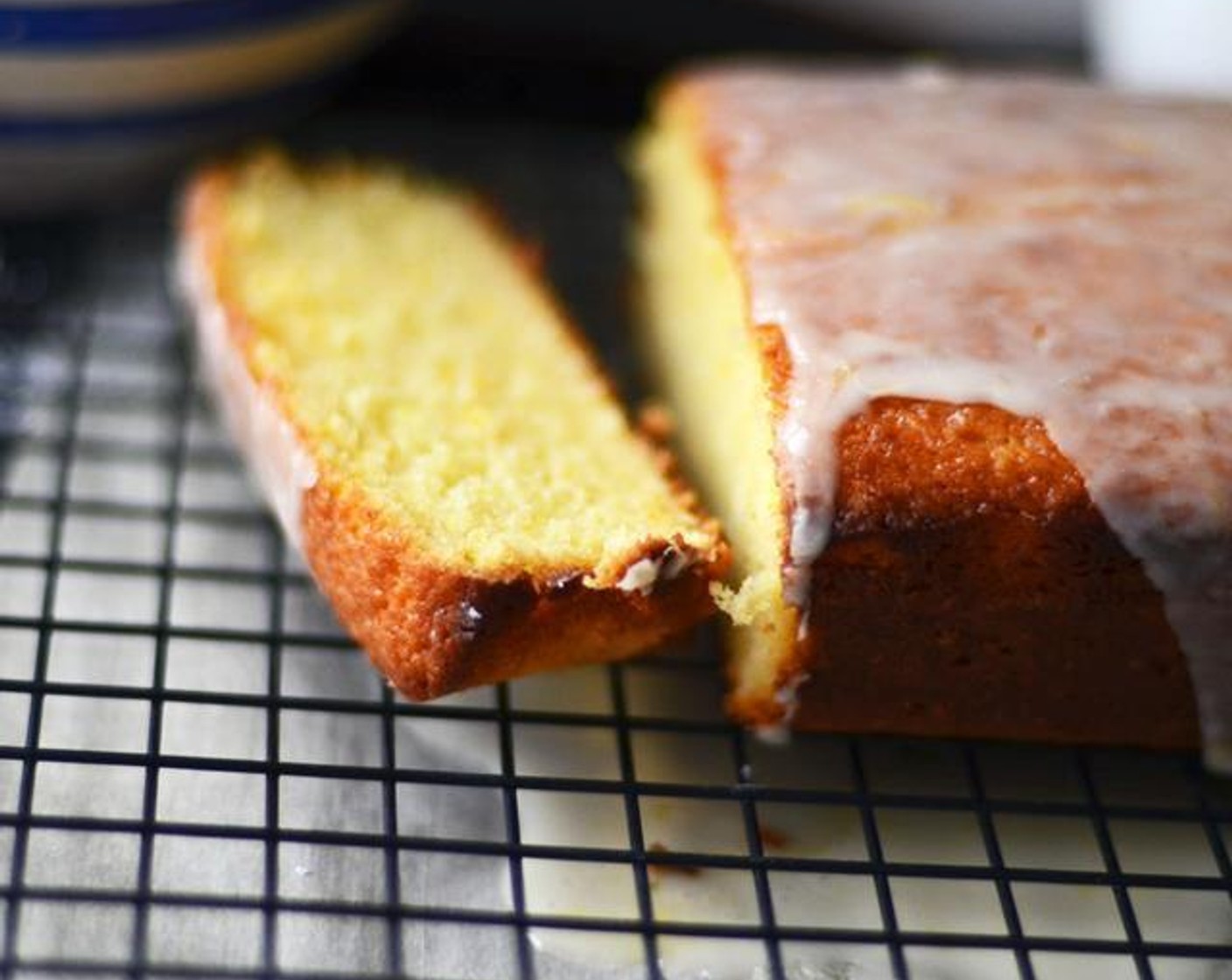 Glazed Orange Ricotta Cake