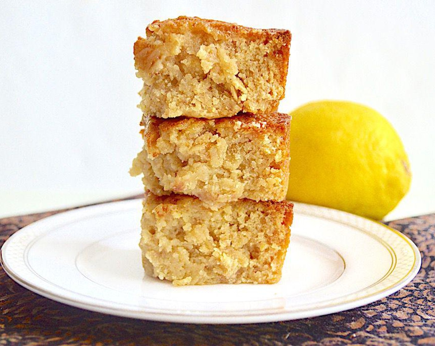 step 9 Let them completely cool, then cut the blondies into 16 equal squares. Serve immediately.