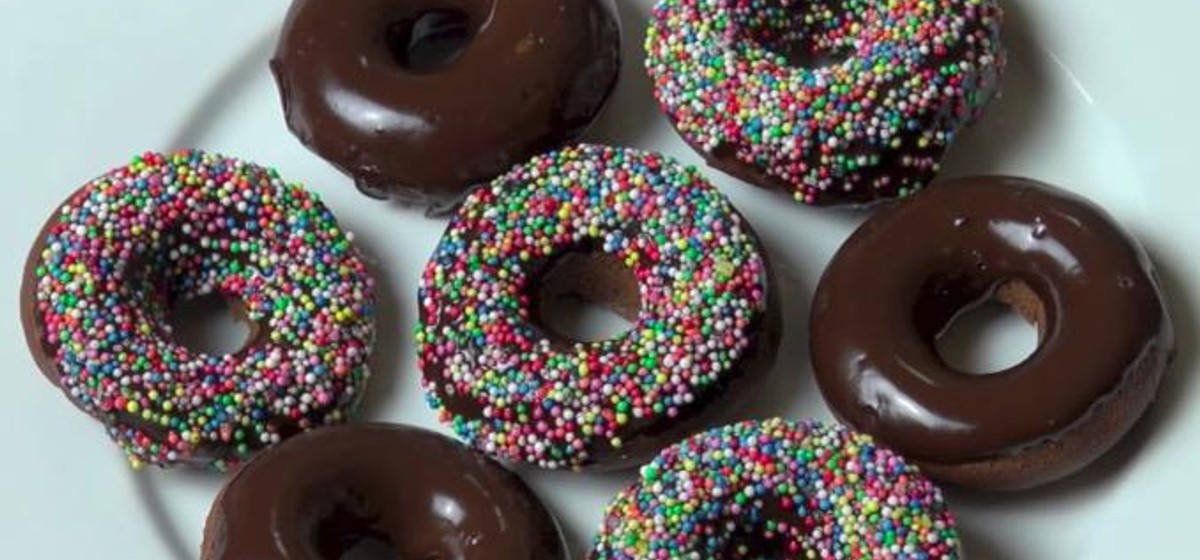 Oven Baked Chocolate Donuts Recipe | SideChef