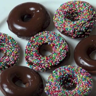 Oven Baked Chocolate Donuts Recipe | SideChef