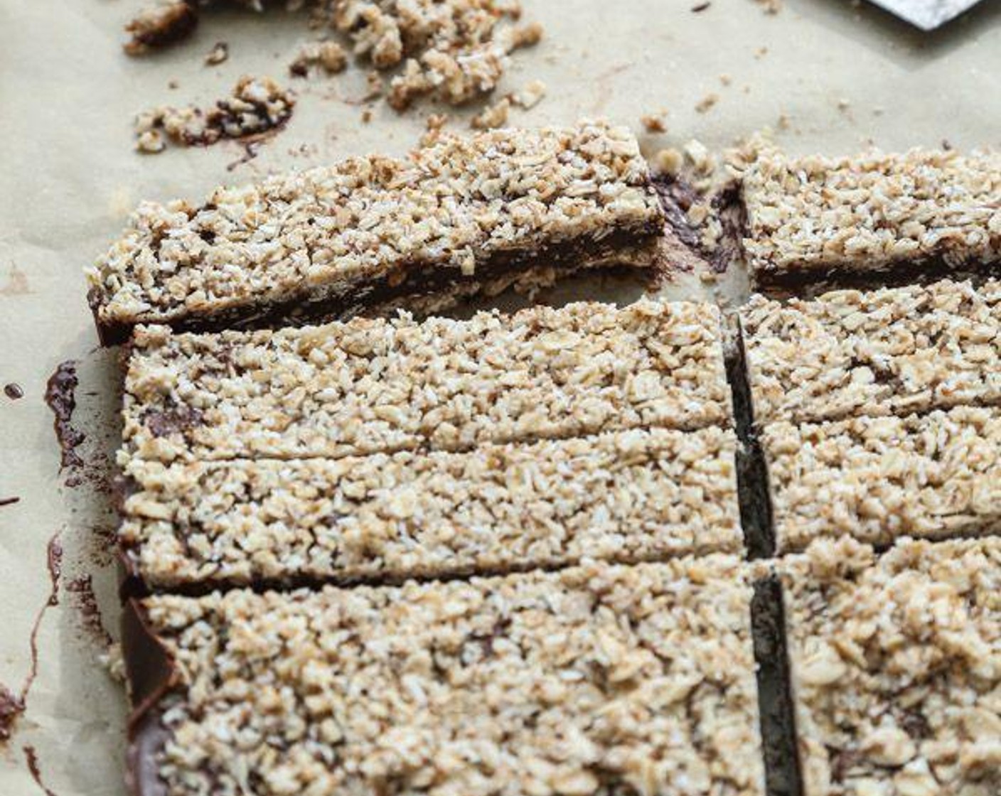 No Bake Chocolate Peanut Butter Granola Bars