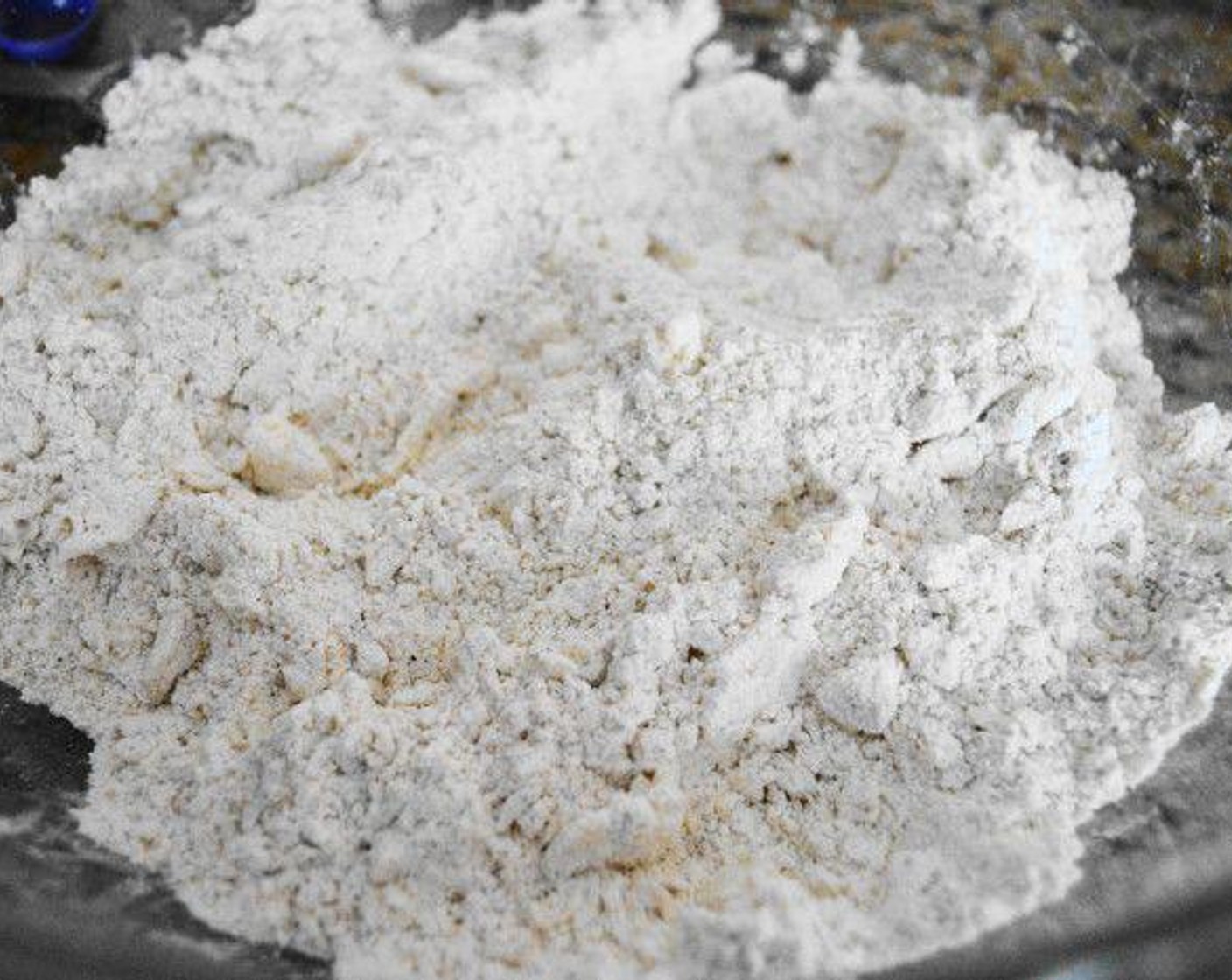 step 4 Combine the All-Purpose Flour (2 cups), Dark Brown Sugar (2 Tbsp), Baking Powder (1 Tbsp), Pumpkin Pie Spice (1/2 tsp), and Salt (1/2 tsp). Whisk it all together, making sure there are no lumps.
