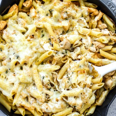 French Onion Chicken Pasta Recipe | SideChef