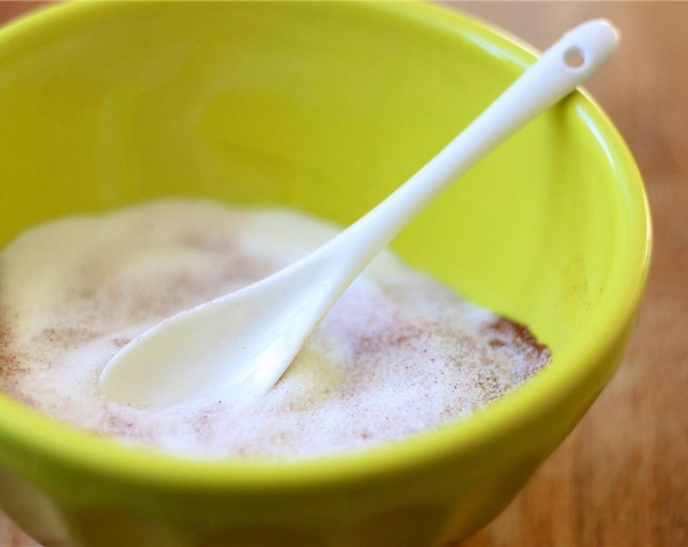 step 11 Mix the Pure Cane Sugar (3/4 cup) and Ground Cinnamon (3/4 tsp) in a bowl. Melt the Butter (1/4 cup) in a separate bowl.