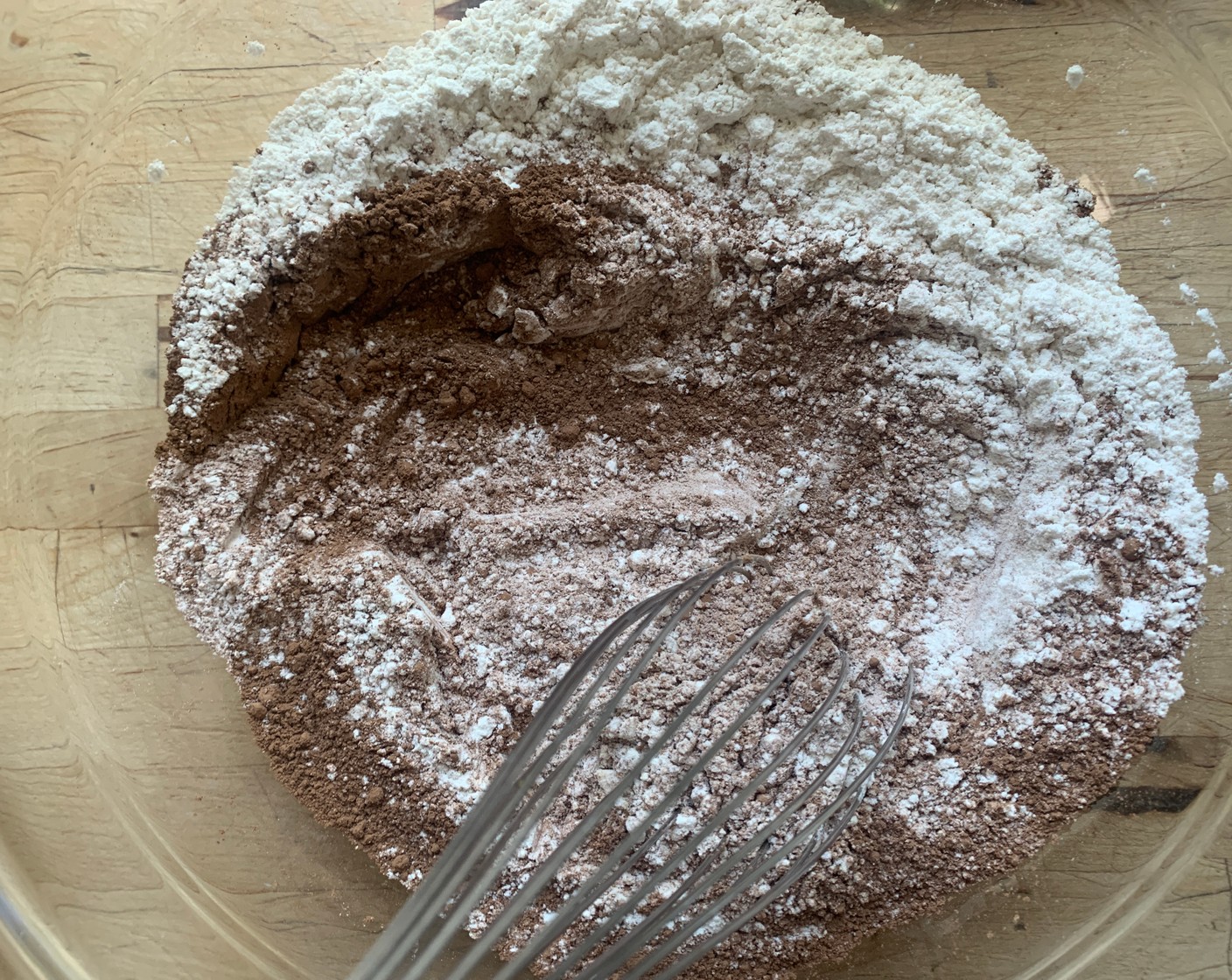 step 4 In a medium bowl, whisk together the All-Purpose Flour (2 cups), Unsweetened Cocoa Powder (3/4 cup), Baking Soda (1/2 tsp), Baking Powder (1 tsp), and Kosher Salt (1/2 tsp).
