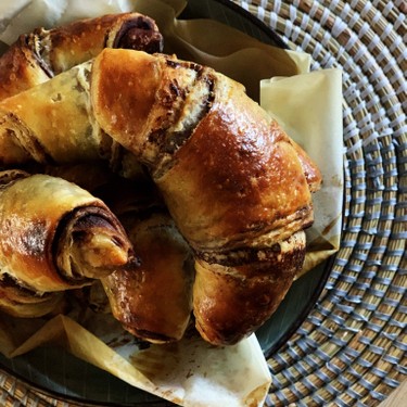 Brioche Croissant Layered with Cacao Recipe | SideChef