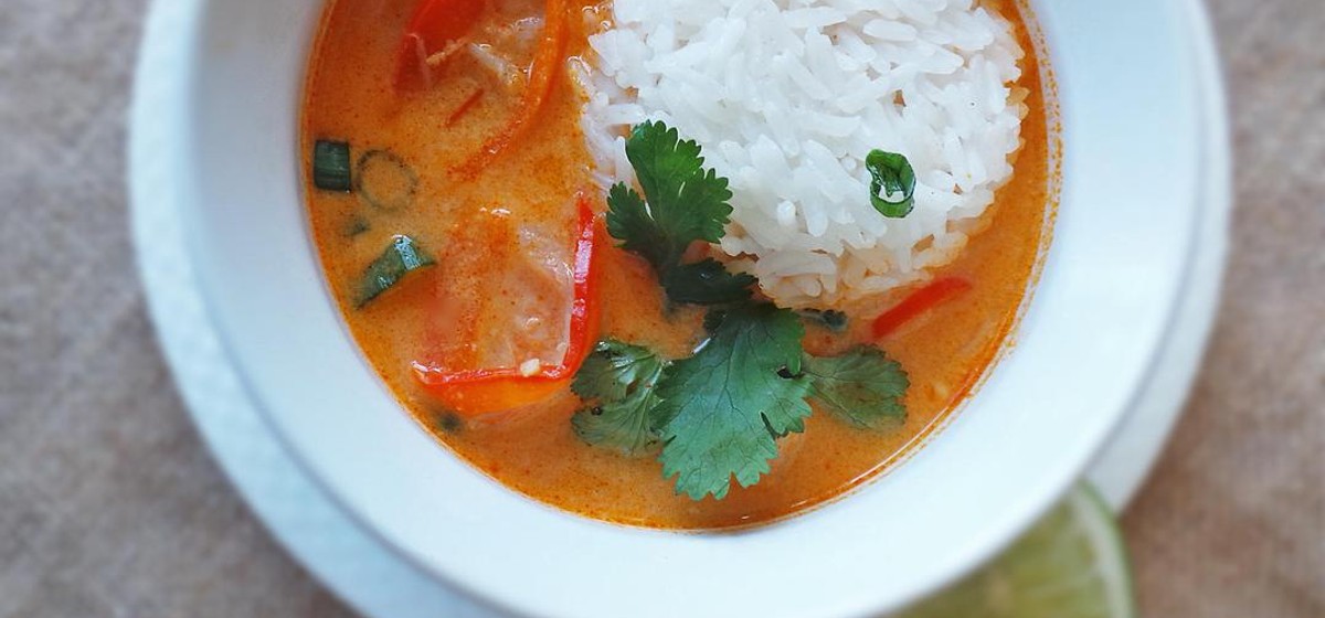 Light Thai Red Curry Soup Recipe | SideChef