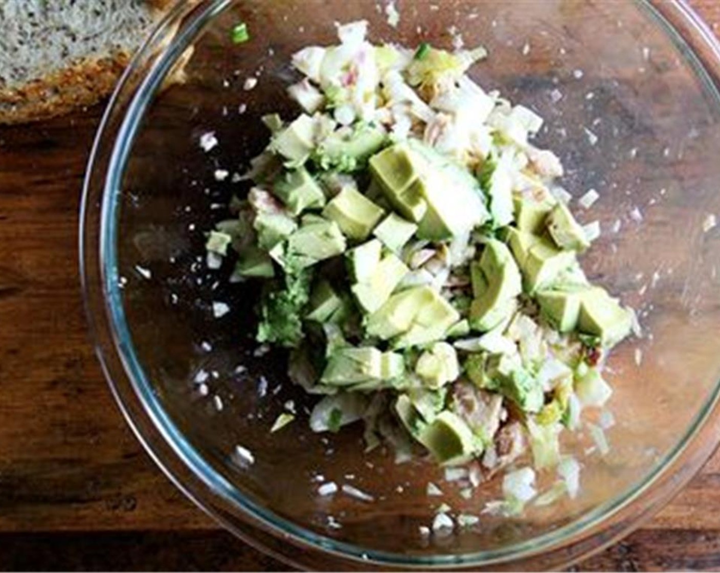 step 10 Add to the bowl followed by the Fresh Parsley (1/4 cup). Toss with your hands again gently until combined. Set salad aside.